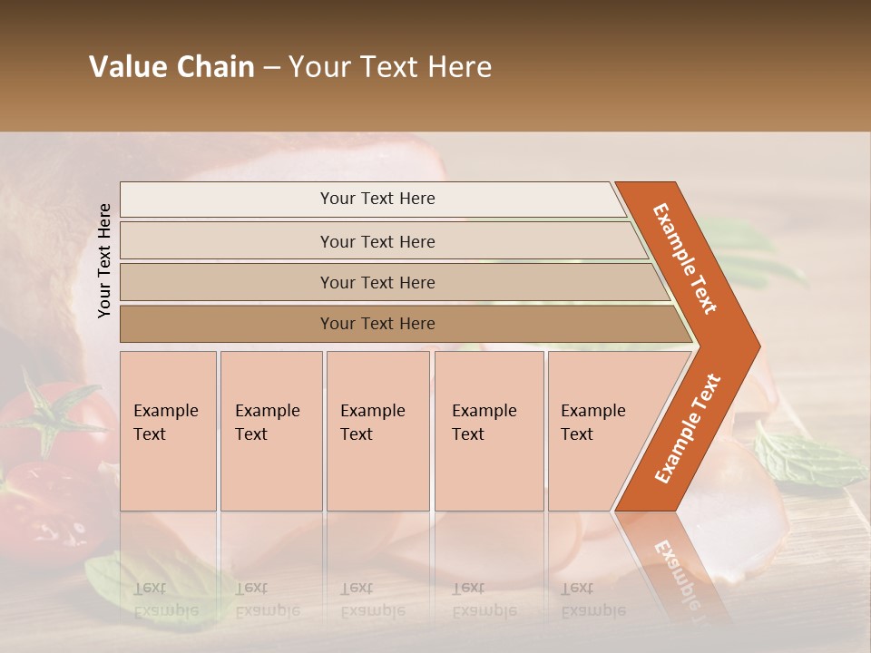Bacon Cutting PowerPoint Template
