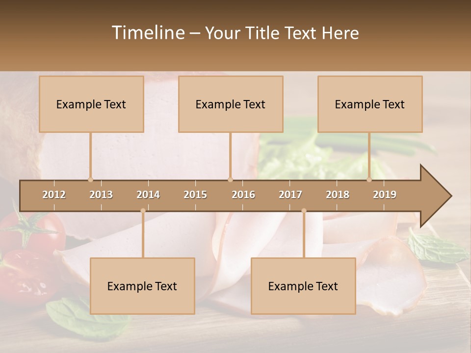Bacon Cutting PowerPoint Template
