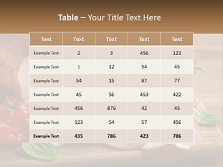 Bacon Cutting PowerPoint Template