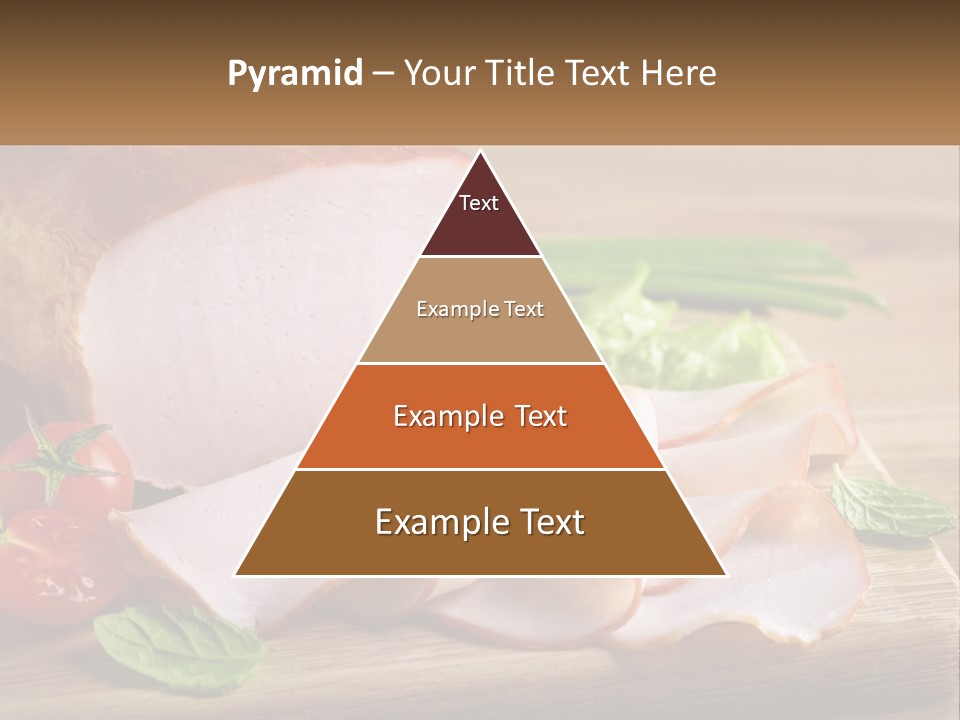 Bacon Cutting PowerPoint Template