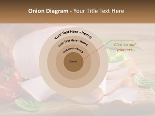 Bacon Cutting PowerPoint Template