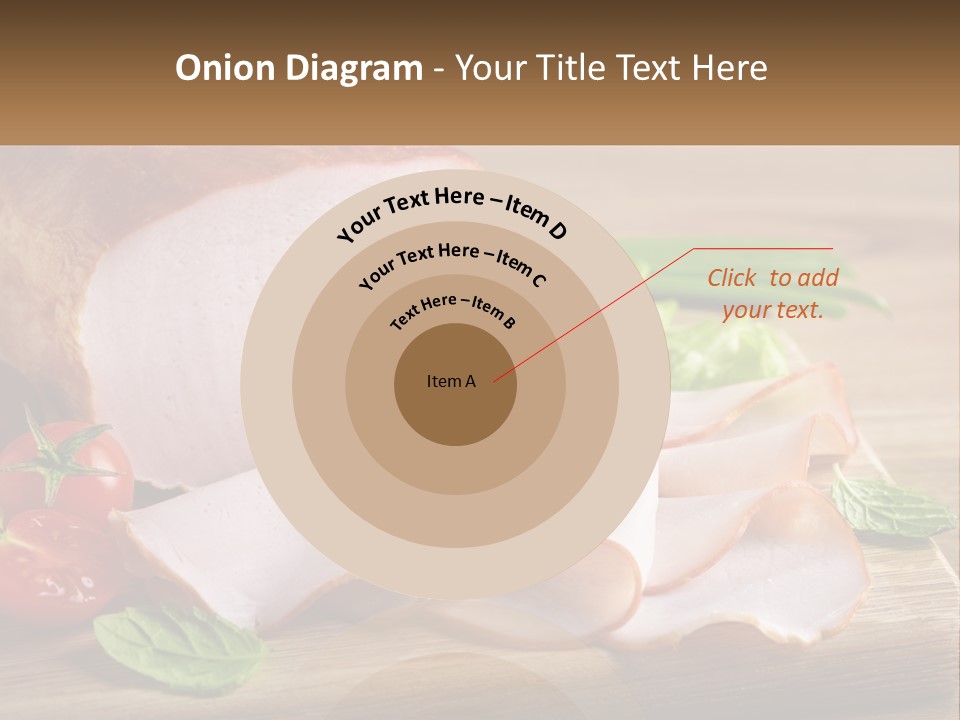 Bacon Cutting PowerPoint Template
