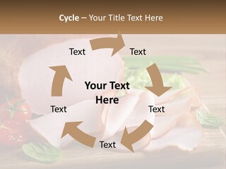 Bacon Cutting PowerPoint Template