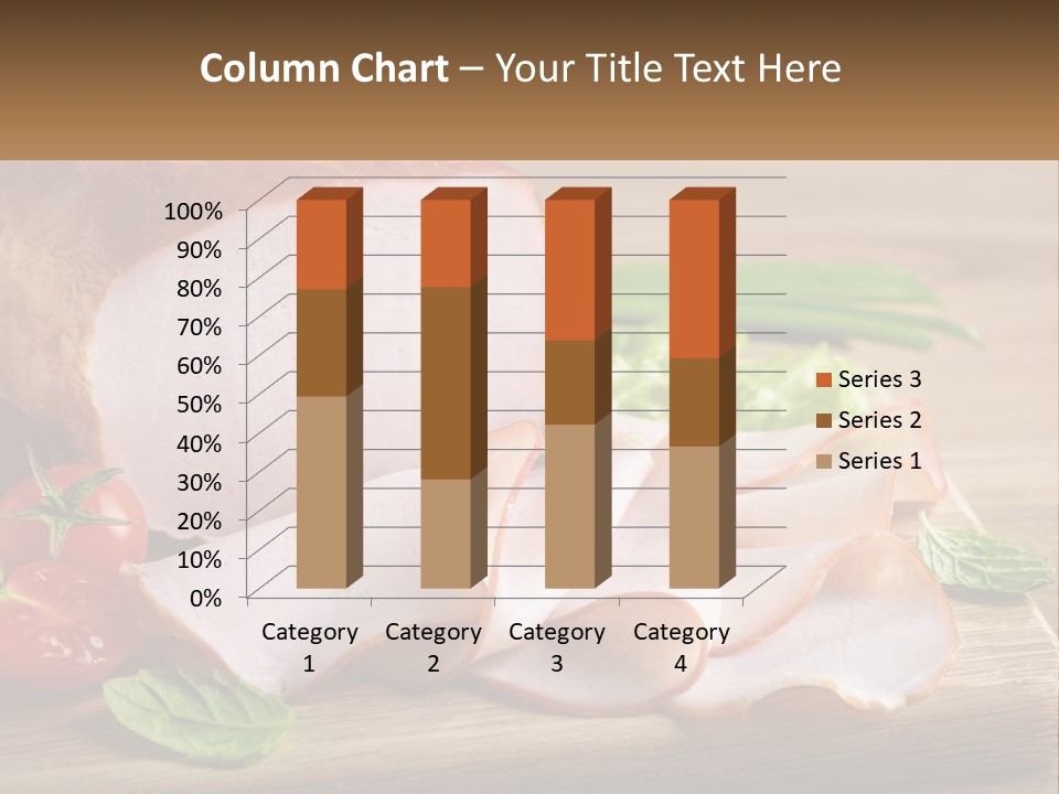 Bacon Cutting PowerPoint Template