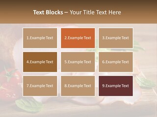 Bacon Cutting PowerPoint Template