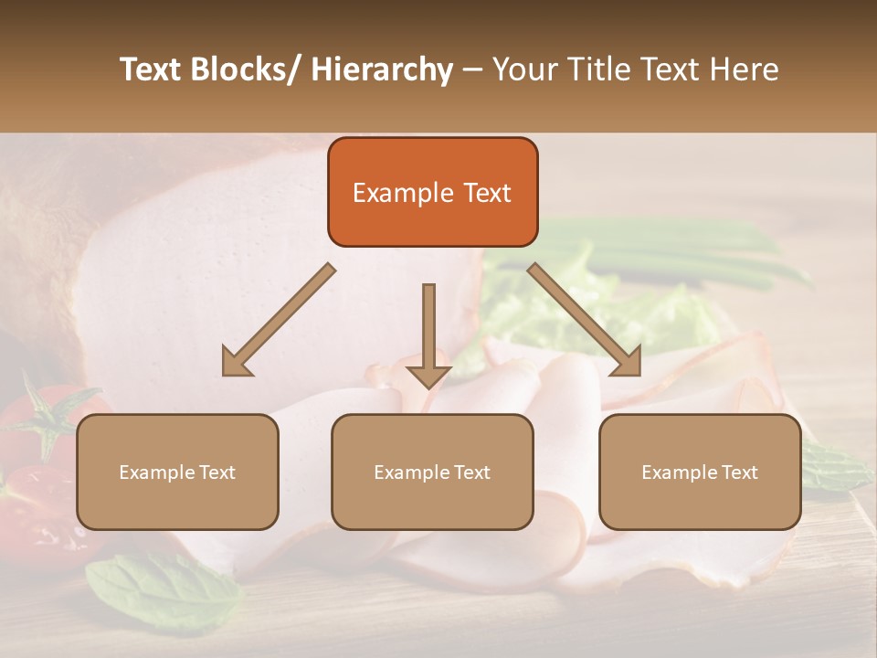 Bacon Cutting PowerPoint Template