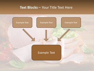Bacon Cutting PowerPoint Template