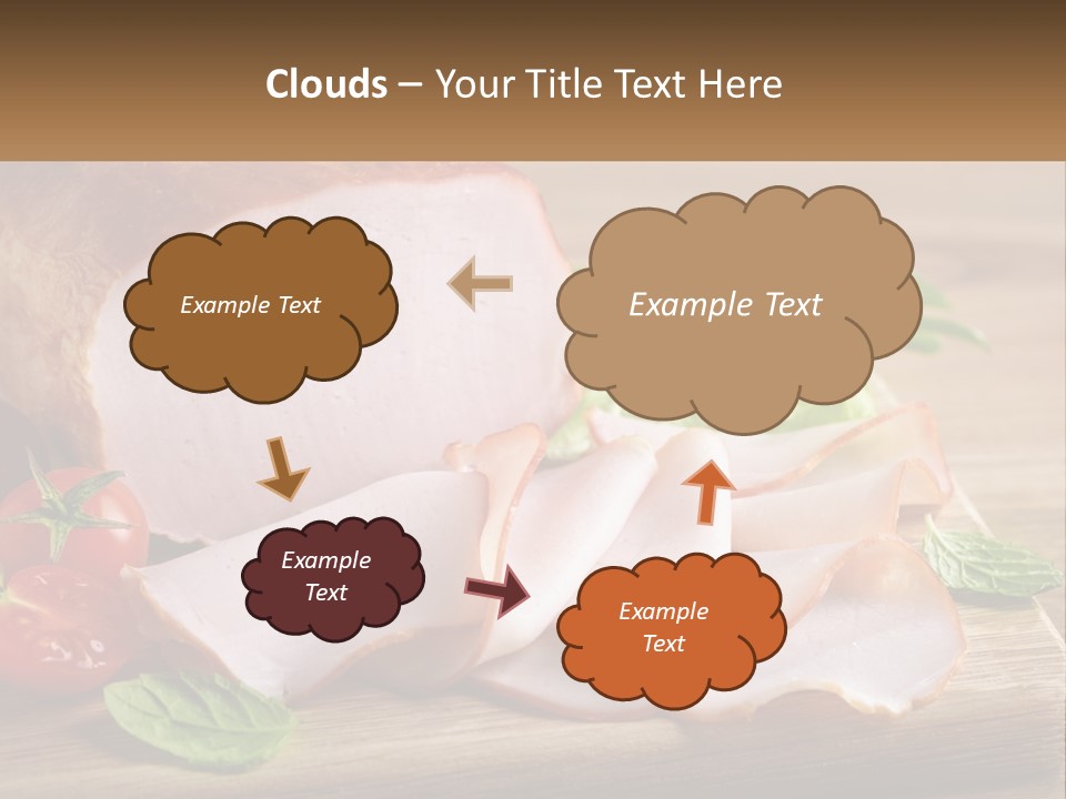 Bacon Cutting PowerPoint Template