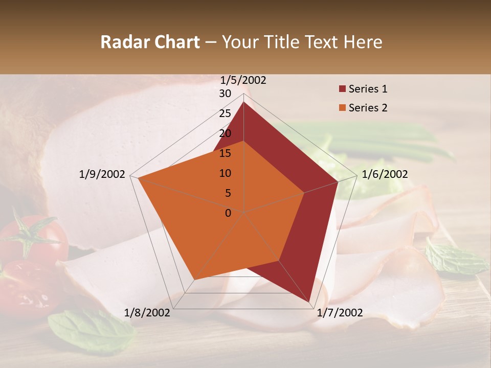 Bacon Cutting PowerPoint Template