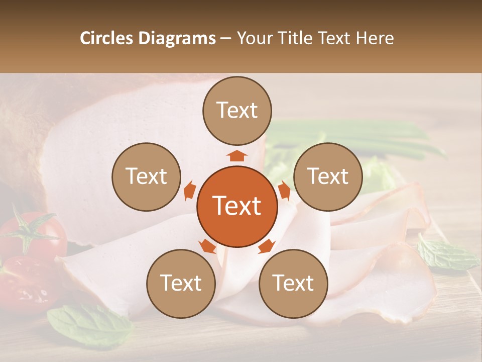 Bacon Cutting PowerPoint Template