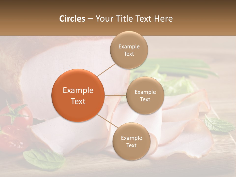 Bacon Cutting PowerPoint Template