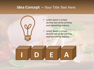 Bacon Cutting PowerPoint Template