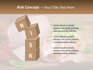 Bacon Cutting PowerPoint Template