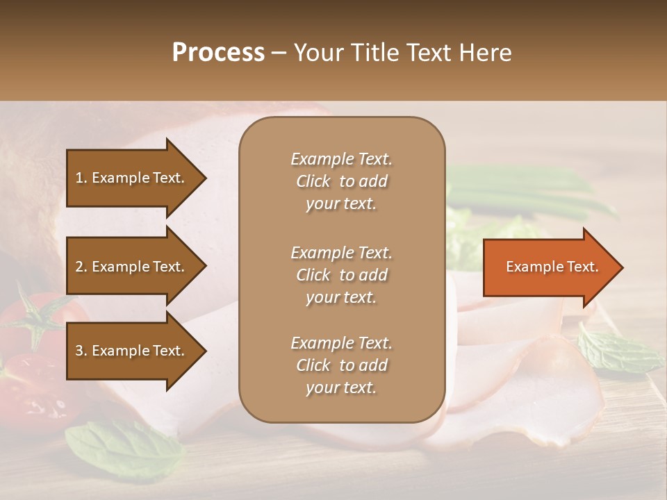 Bacon Cutting PowerPoint Template