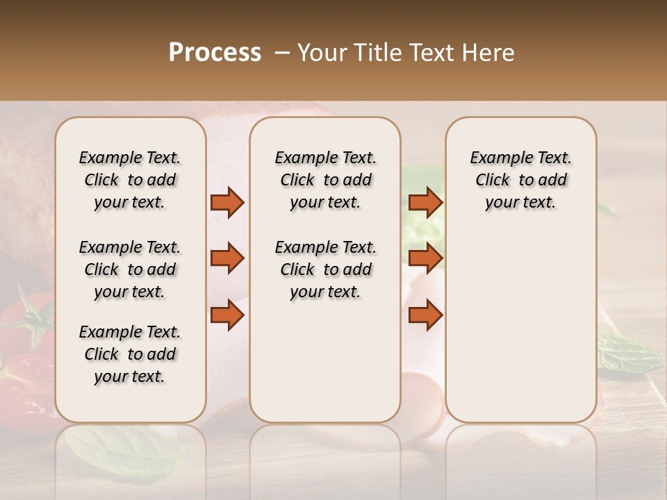 Bacon Cutting PowerPoint Template