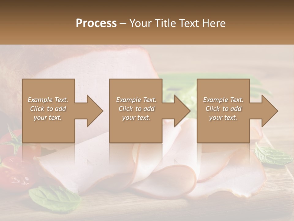 Bacon Cutting PowerPoint Template