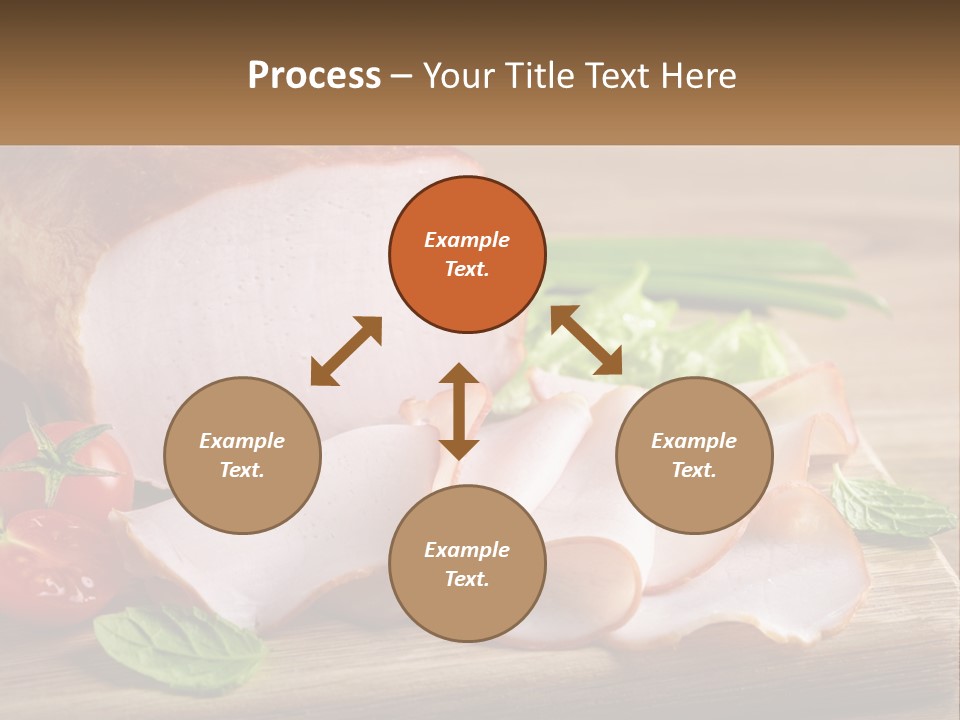 Bacon Cutting PowerPoint Template
