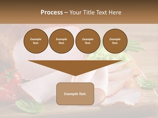 Bacon Cutting PowerPoint Template