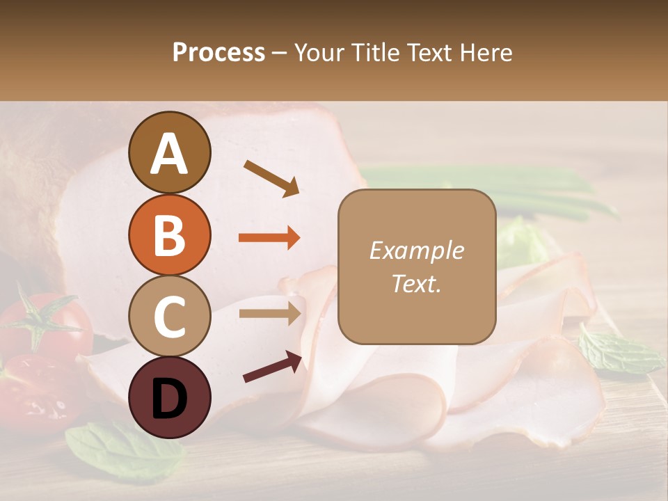 Bacon Cutting PowerPoint Template