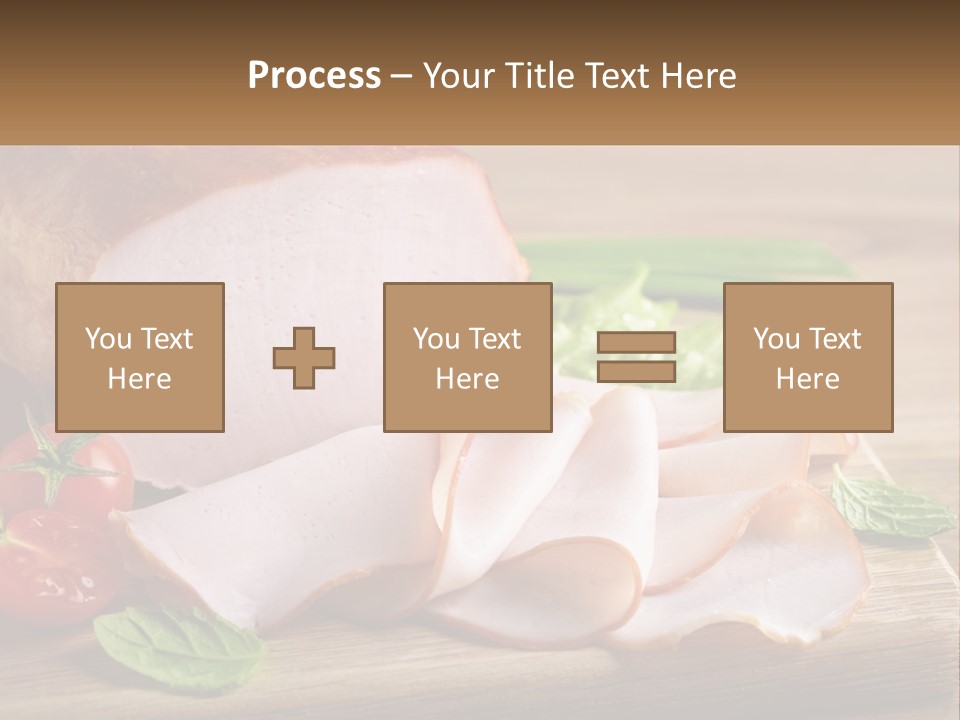 Bacon Cutting PowerPoint Template
