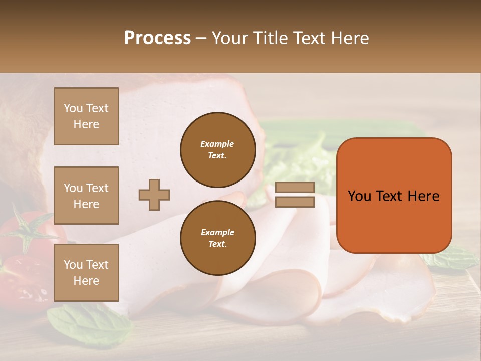 Bacon Cutting PowerPoint Template
