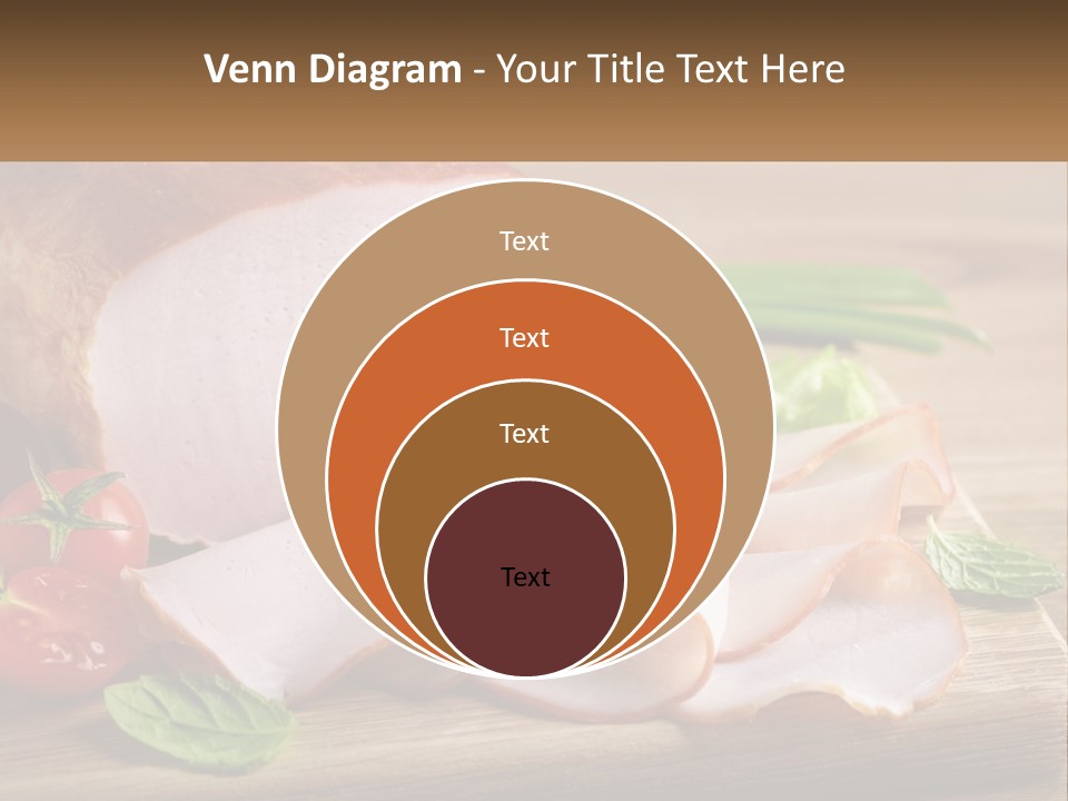 Bacon Cutting PowerPoint Template