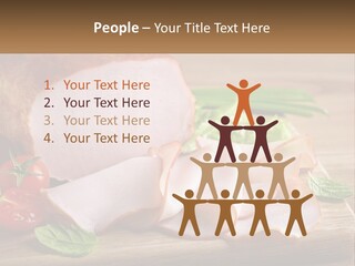Bacon Cutting PowerPoint Template