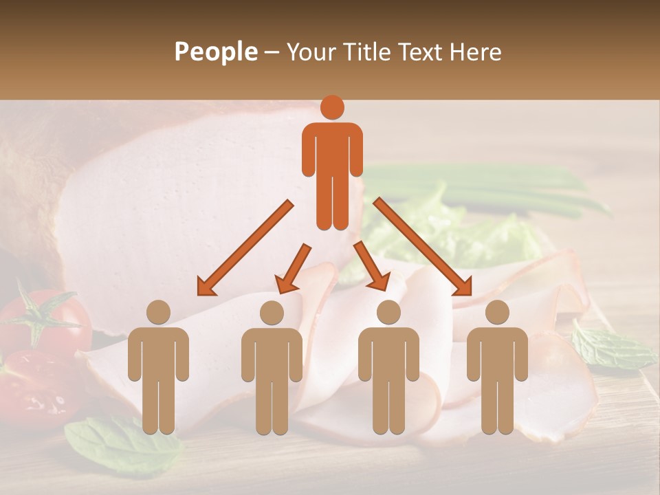 Bacon Cutting PowerPoint Template