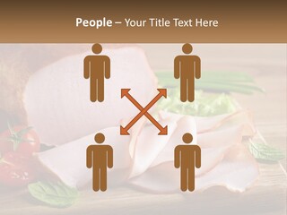 Bacon Cutting PowerPoint Template