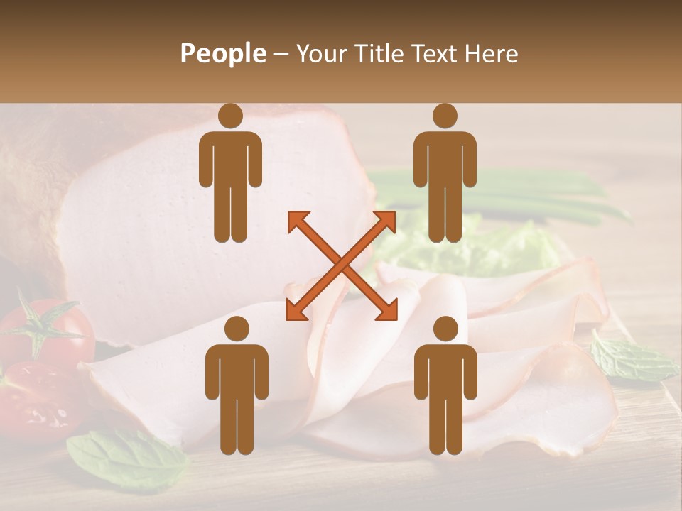 Bacon Cutting PowerPoint Template