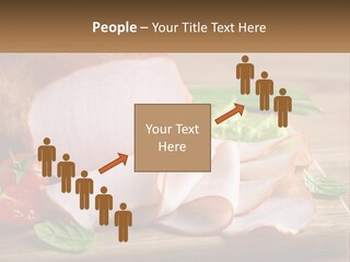 Bacon Cutting PowerPoint Template