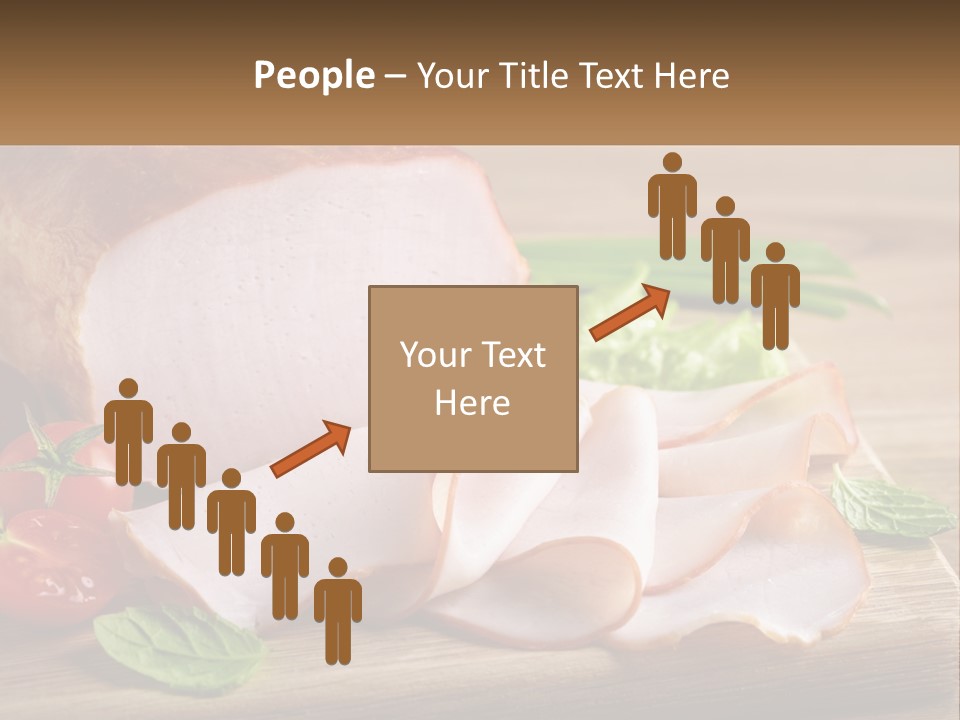 Bacon Cutting PowerPoint Template