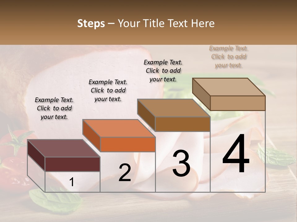 Bacon Cutting PowerPoint Template