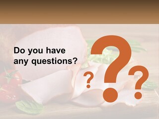 Bacon Cutting PowerPoint Template