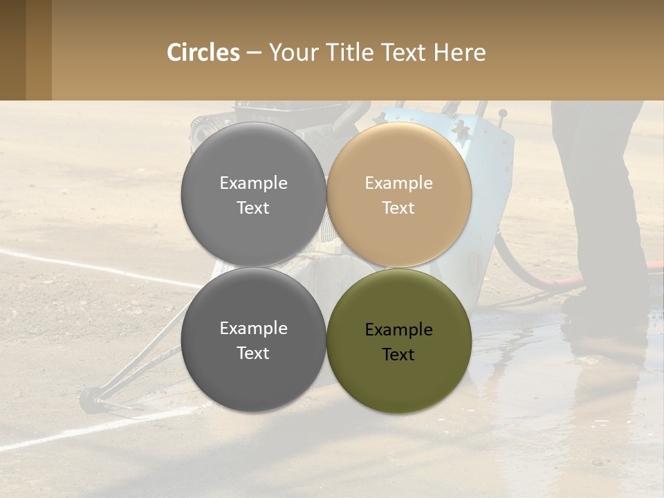Road Repair PowerPoint Template