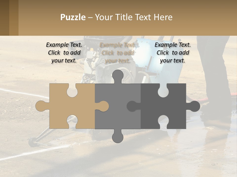 Road Repair PowerPoint Template