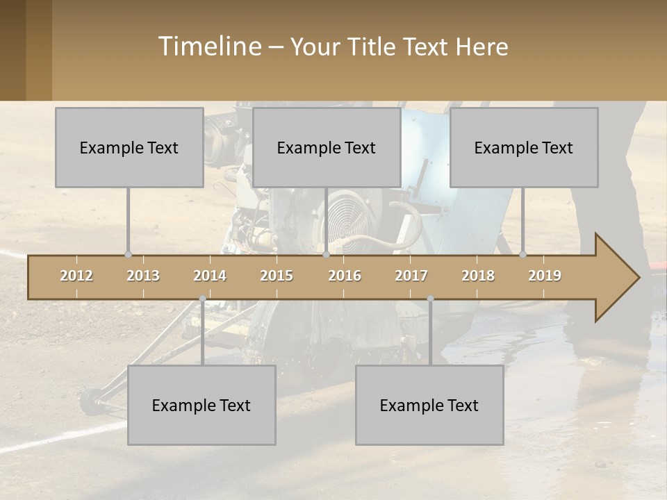 Road Repair PowerPoint Template