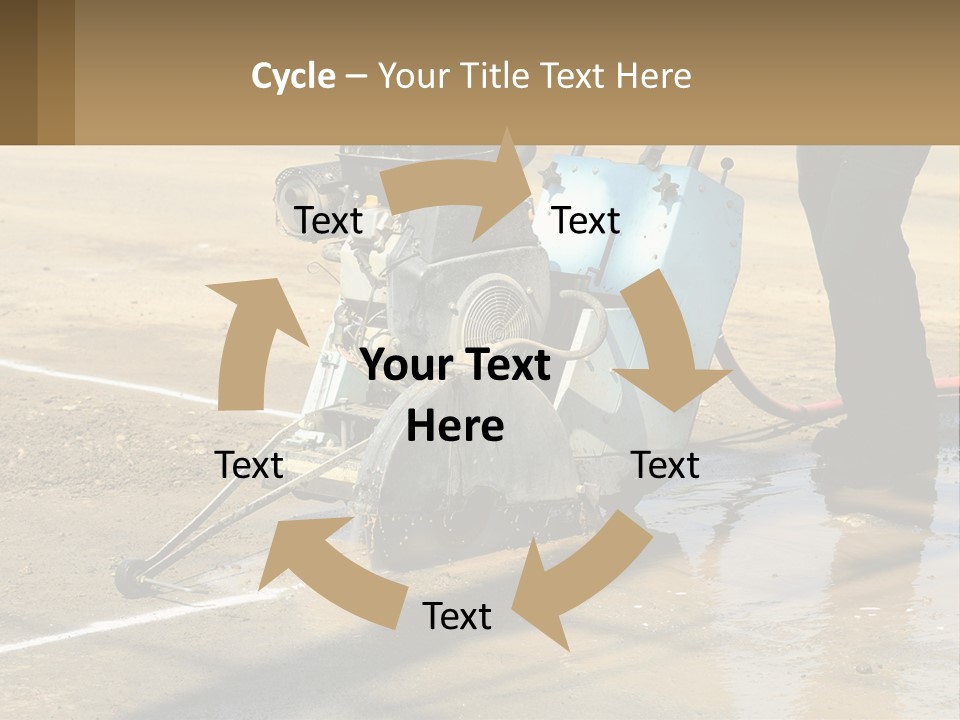 Road Repair PowerPoint Template