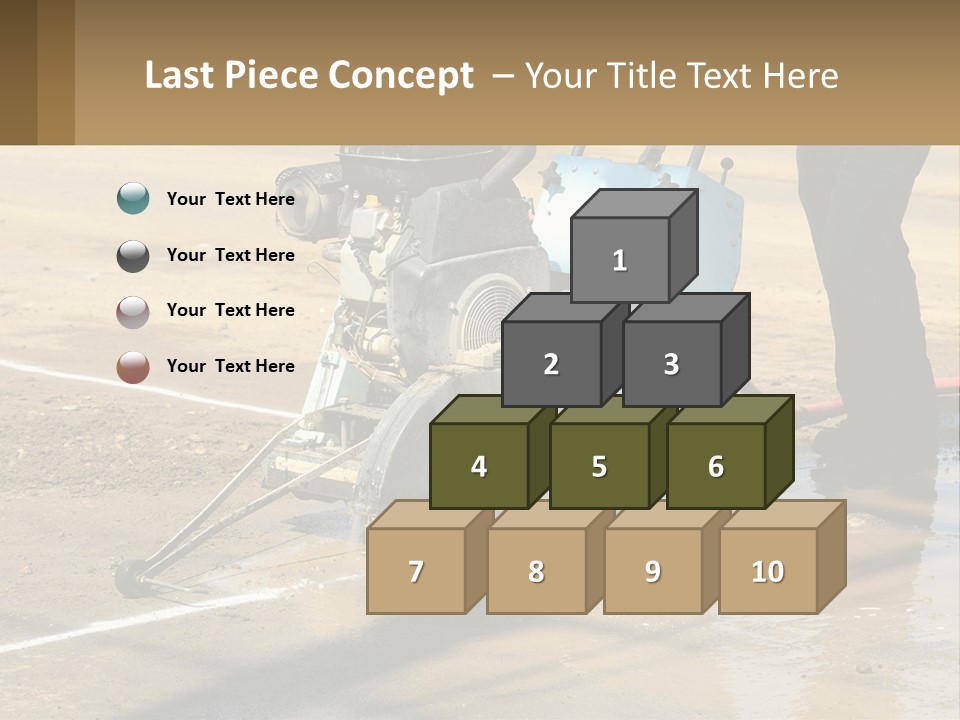 Road Repair PowerPoint Template