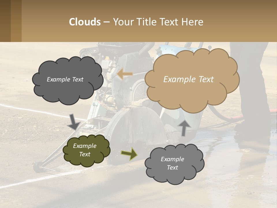 Road Repair PowerPoint Template
