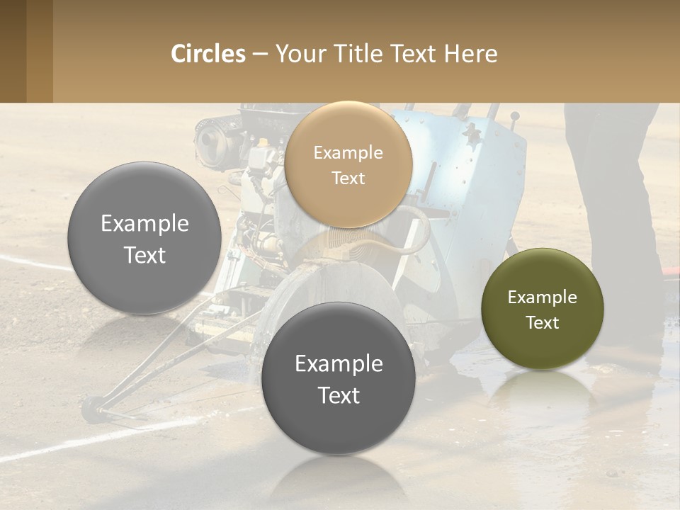 Road Repair PowerPoint Template