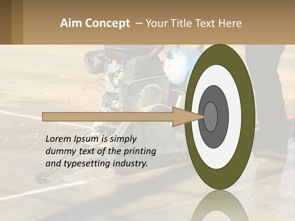 Road Repair PowerPoint Template
