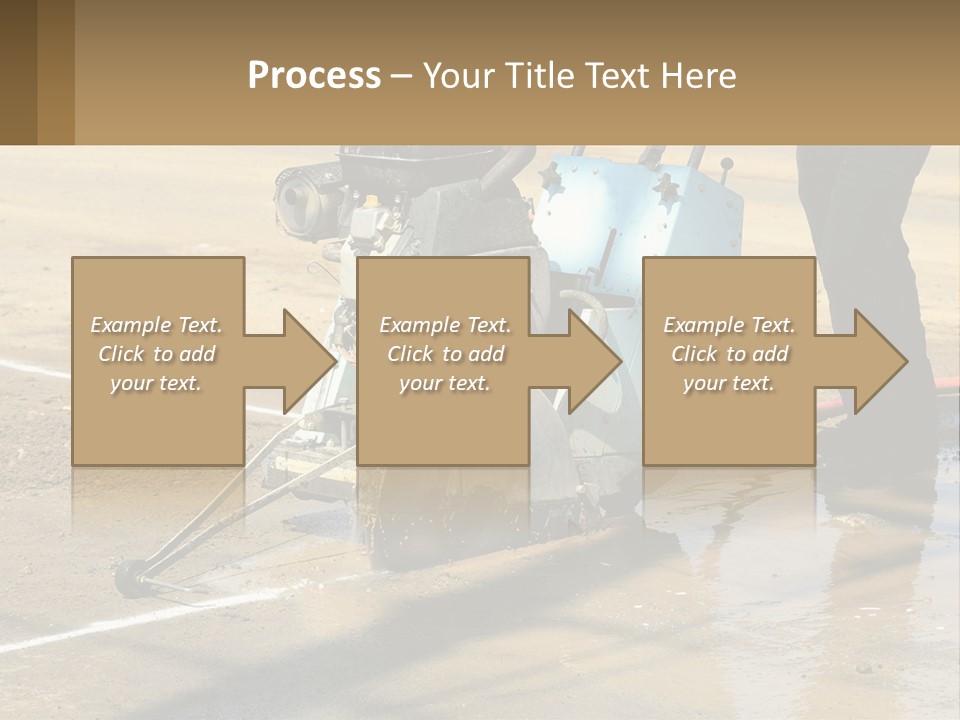 Road Repair PowerPoint Template