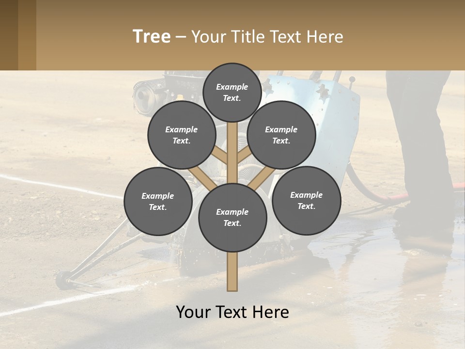 Road Repair PowerPoint Template
