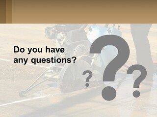 Road Repair PowerPoint Template