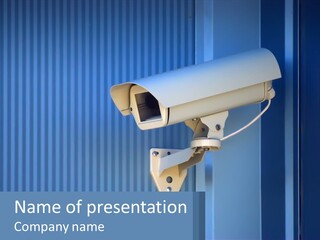 Surveillance Camera PowerPoint Template