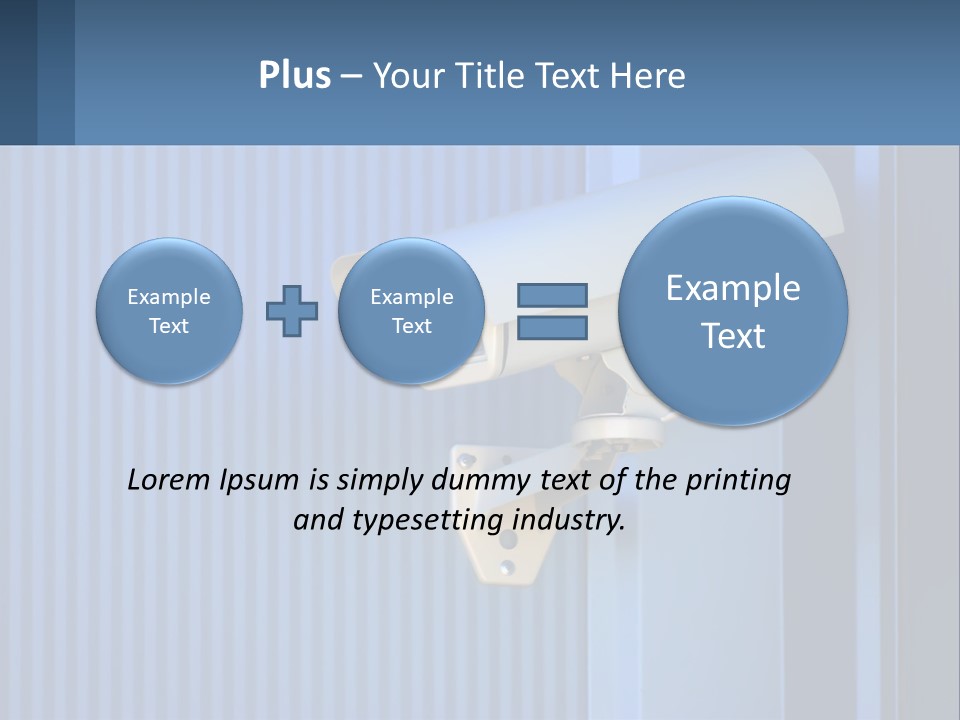 Surveillance Camera PowerPoint Template