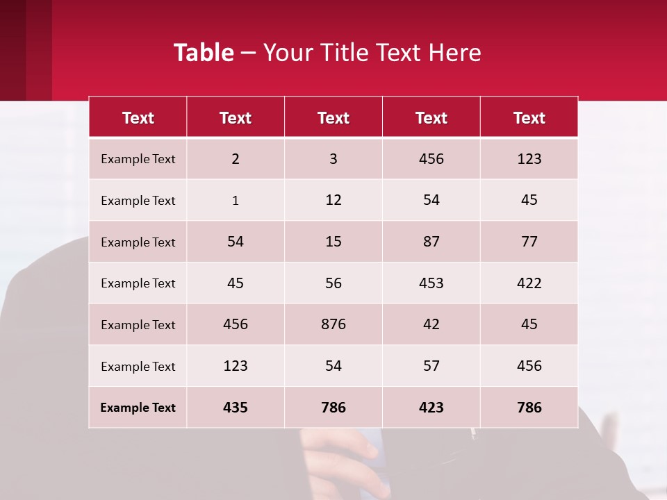Manager With Laptop PowerPoint Template