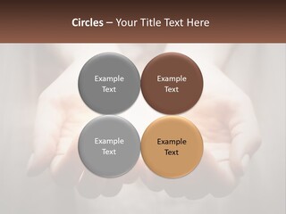 Fire In The Hands PowerPoint Template