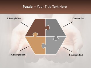 Fire In The Hands PowerPoint Template